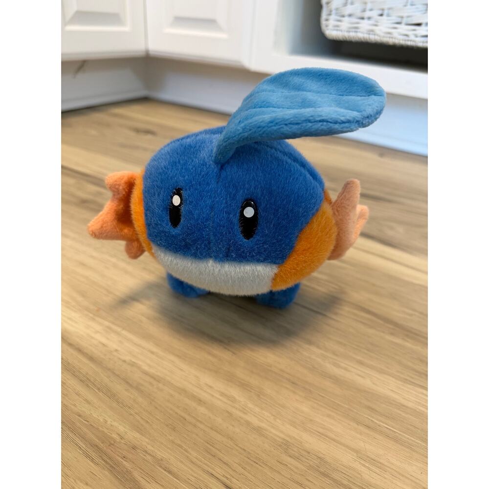 Vtg Mudkip Pokemon Center Rare 2004 Original Hasbro Plush Stuffed Toy No Tags